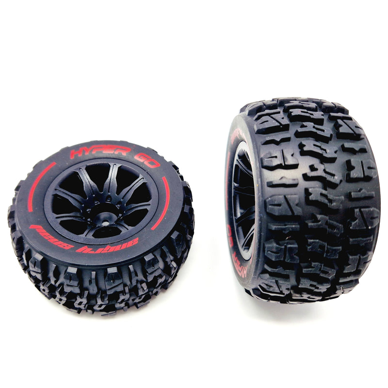 MJX Hyper Go 14209 14210 Off-Road Wheels 4 Pack - Part Number 14300E1