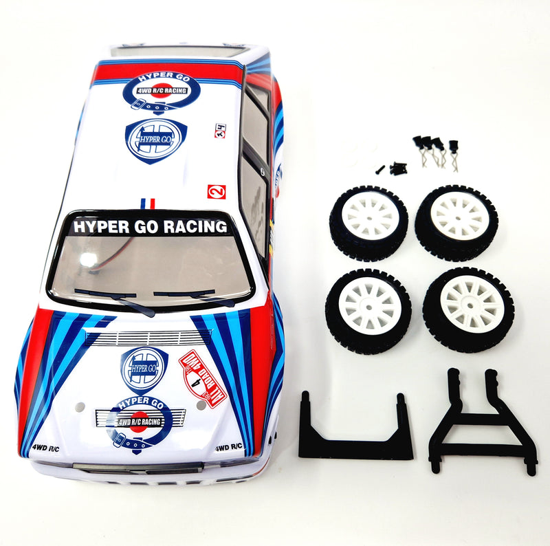 MJX 14302 Complete Bodyshell and Wheels Set - Part Number 1430B