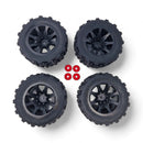 MJX Hyper Go 14209 14210 Off-Road Tyre Wheels 4 Pack - Part Number 14300D2