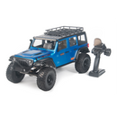 Yikong YK4082 V3 Brushed 1:8 Scale Jeep Crawler Truck Blue - 2S & 3S LiPo