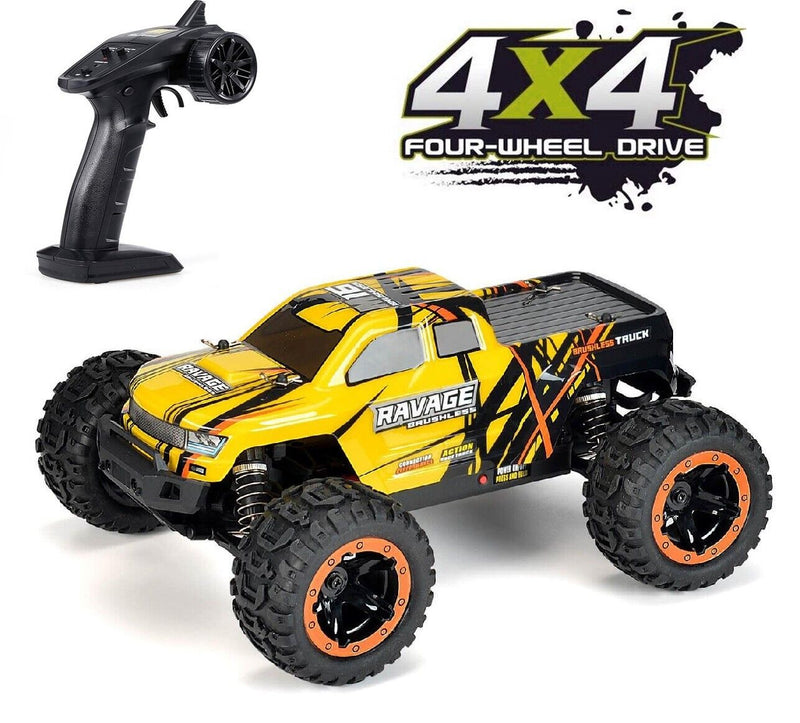 HBX 16889A Pro Brushless 1:16 Scale Truck with 2S LiPo Battery (Upgraded Version)