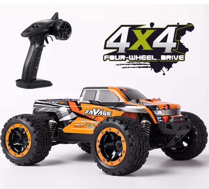 HBX 16889A Pro Brushless 1:16 Scale Truck with 2S LiPo Battery (Upgraded Version)