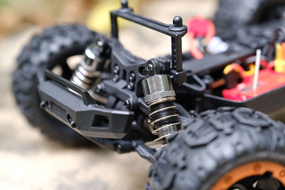Hbx Rc Car HBX Brushless RC Car Truck 16890A Pro / FTX Tracer FULLY UPGRADED 4WD