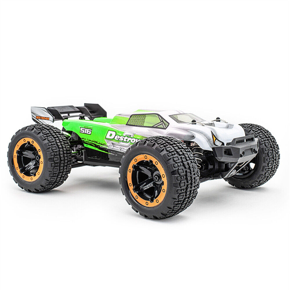 Hbx Rc Car HBX Brushless RC Car Truck 16890A Pro / FTX Tracer FULLY UPGRADED 4WD