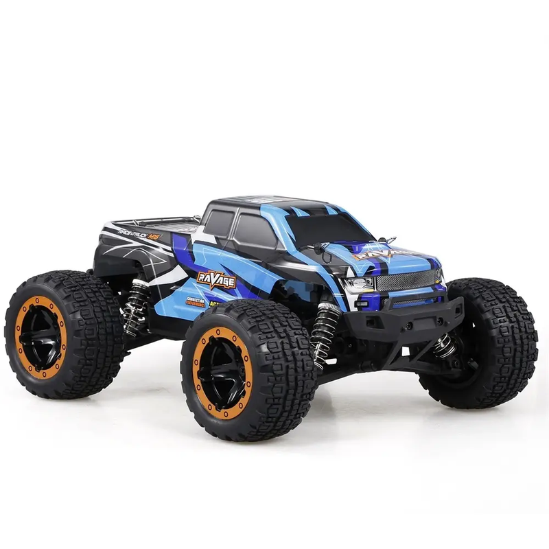 HBX 16889 1/16 RC Truck - 4WD Brushless Ready, 35km/h, 2S Battery Included, Orange/Black