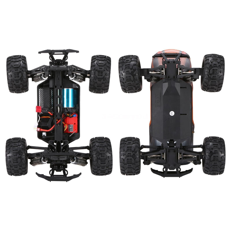 HBX Brushless RC Car Truck 16890A Pro / FTX Tracer FULLY UPGRADED 4WD 1/16 Truck