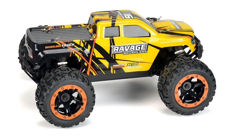 HBX 16889A Pro Brushless 1:16 Scale Truck with 2S LiPo Battery (Upgraded Version)