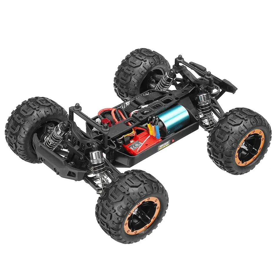 Hbx Rc Car HBX 16889A Pro Brushless LiPo Truck FULLY UPGRADED 4WD 1/16 Truck