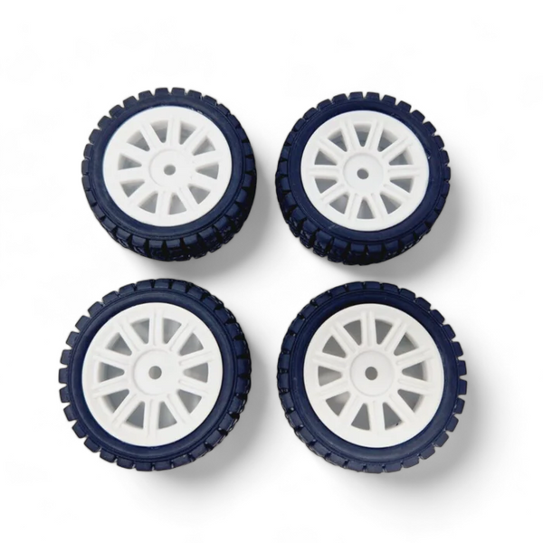 MJX 14301 14302 Pre-Glued On-Road Wheels - Part Number 1415A2