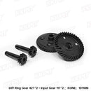 KKPIT KONE/KBT Differential Crown and Bevel Gear set - Part Number 10110M