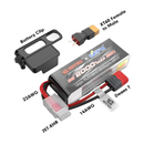 MJX 3S 11.1v 2000mAh LiPo Battery Kit for 1:14 & 1:16 Scale MJX Hyper Go Models