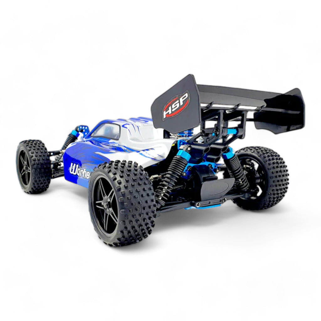 Hsp Racing HSP Warhead 1:10th Scale Off-Road Nitro RC Car Buggy - 2 Speed Gearbox