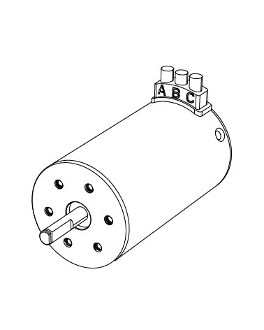 MJX Hyper Go 7303 Replacement 3974 2500KV Motor - Part Number B3970B