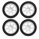 MJX Hyper Go 10306 Mustang White Rally Wheels 4 Pack - Part Number P103006
