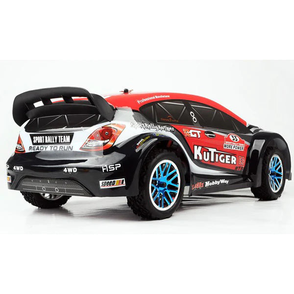 HSP Kutiger Brushless 1:10 Scale Off-Road Rally Car - Red (Pro 2S & 3S LiPo Version)