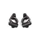 HNR 9804 Foxhound Upgrade Black Alloy Front C Seat Caster Blocks - Part Number H980035