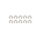 HNR Foxhound 9804 Metal E-Clips 2.5mm - Part Number H98059