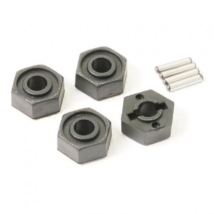 HNR 9803 Werewolf / FTX EVO30 Wheel Hexes with Pins - Part Number H98216