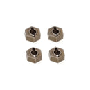 HNR Foxhound 9804 Metal Wheel Hexes 12MM 4 Pack - Part Number H98317