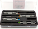 Titanium Hex Driver Set 4 Sizes 1.5, 2.0, 2.5, 3.0mm With Hard Case