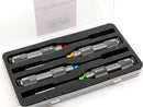 Titanium Hex Driver Set 4 Sizes 1.5, 2.0, 2.5, 3.0mm With Hard Case