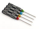 Titanium Hex Driver Set 4 Sizes 1.5, 2.0, 2.5, 3.0mm With Hard Case