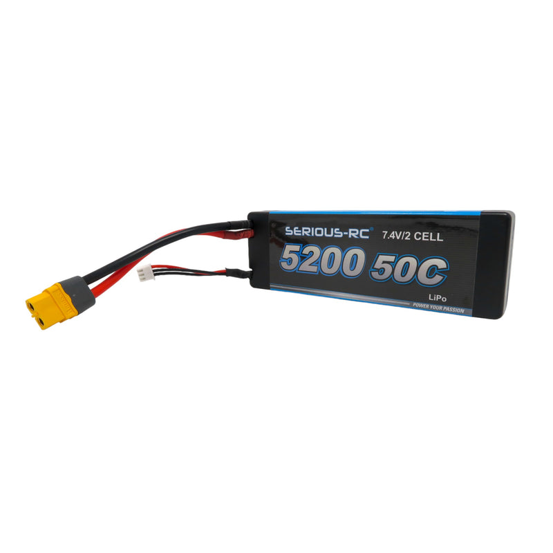 7.4v 2S 5000 mAh LiPo Rechargeable Battery Pack with Deans Connector