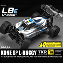 KKpit Kone-B LBE Edition 1:8 Scale Buggy LBE kit painted