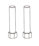 MJX Hyper Go Steering Shaft Mount - Part Number M0522S