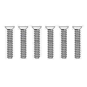 MJX Hyper Go Countersunk Flat Tail Screw 6 Pack - Part Number M23124