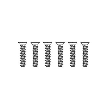 MJX Hyper Go Countersunk Flat Head Screw 6 Pack - Part Number M26945