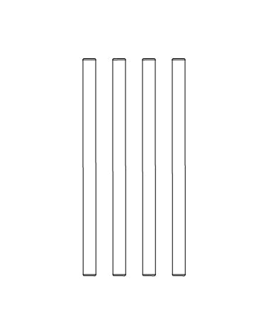 MJX Hyper Go 7303 Lower Suspension Arm Pins - Part Number M50795