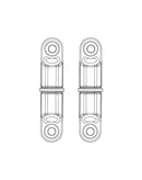 MJX Hyper Go 1:14 Steering Linkages 2 pack - Part Number 14431