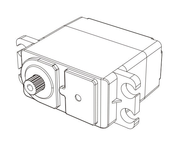 MJX Hyper Go 14209 14210 Metal Gear Upgrade Servo - Part Number 14701B-UPG
