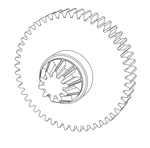MJX Hyper 1:14 Transmission Spur Gear - Part Number 16401Y