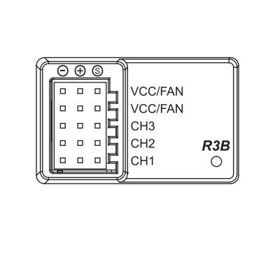 MJX Hyper Go 14301 14302 14303 Receiver - Part Number R3B
