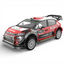 Model of a 10303 Citroen rally car with branding on a white background