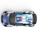 MJX 10304 Top-down view of a Volkswagen race car with Welsh flag design on a white background