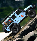 A picture of the MJX H8H truck climbing a hill