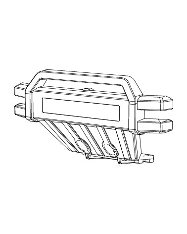 MJX Hyper Go 12212 Front Bumper with LED Lights - Part Number P12100