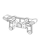 MJX Hyper Go 12212 Front Shock Suspension Tower - Part Number P12170