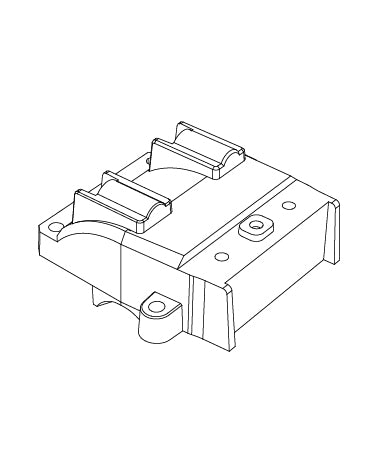 MJX Hyper Go 12212 Rear Gearbox Cover - Part Number P12190