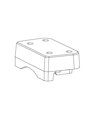 MJX Hyper Go 12212 Gearbox Housing Cover - Part Number P12191