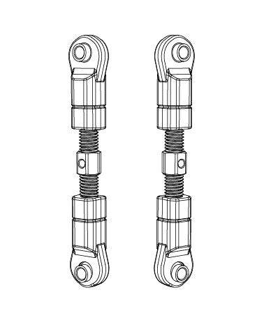 MJX Hyper Go 12212 Steering Link Tie-Rods (2 Pack) - Part Number P12200
