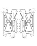 MJX Hyper Go 12212 Front Lower Suspension Arms - Part Number P12220