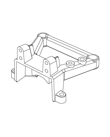 MJX Hyper Go 12212 Front Bulkhead Brace Mount - Part Number P12270