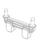 MJX Hyper Go 12212 Rear Body Post Bracket - Part Number P12282