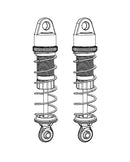 MJX Hyper Go 12212 Rear Shock Absorbers (2 Pack) - Part Number P12500