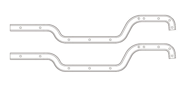 MJX HYPER GO H12Y Main Chassis Rails - Part Number P12Y02