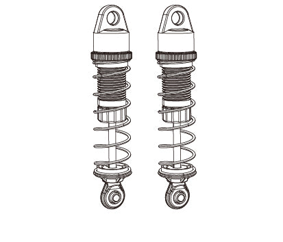 MJX HYPER GO H12Y Replacement Shock Absorbers (2 Pack) - Part Number P12Y11